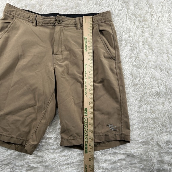 Da Hui Men's Hybrid Collection Beige Shorts Size 32 Hawaii Surf Swim Beach - Picture 5 of 13